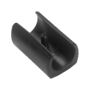 Klemmschalengleiter für Freischwinger 18-20 mm schwarz
